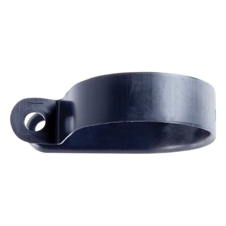 Jandorf Cable Clamp, Nylon, 1-1/4 in Bundle Dia., Black 61446